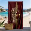 Roblox Bedrucktes Strandtuch Schnelltrocknend Weiches Handtuch Tragbar Große Rechteckige Stranddecke für Reisen Schwimmbad