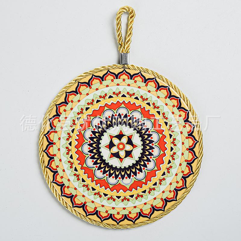 New Chinese Style Daily Dining Placemat Coaster Casserole Bowl Tableware Mat for Kitchen