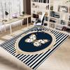 1pc Butterfly Frame Area Rug Soft Flannel Floor Mat for Living Room, Bedroom and Carpet, Sofa Coffee Table Floor Mat, Decorative Rug q23
