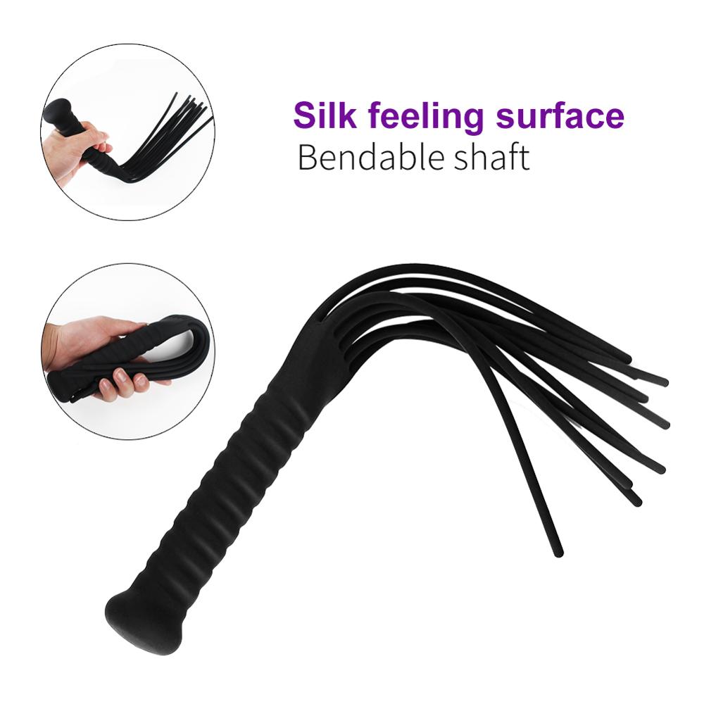 LEVETT Silikon Bondage Sexleketøy For Kvinner Pisk Erotisk Fetisj Spanking Slave Cosplay Voksne Spill Verktøy For Par Sexprodukter