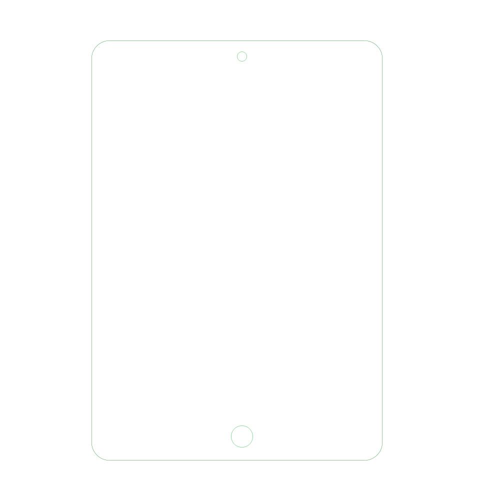 

0.3mm Tempered Glass Screen Protector for iPad 10.2 (2021)/(2020)/(2019) [Arc Edge] Type A