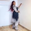 Women's 2026 Spring New Elegant Printed Shirt and Wide-Leg Pants Set