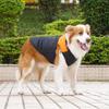 Autumn Winter Padded Dog Vest for Medium/Large Dogs - Water-Resistant Winter Pet Jacket (5 Colors) with Leash Loop