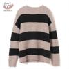 Sinuofude Women's Long-Sleeve Knit Wool Blend Sweater S21-012