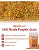 Pumpkin Seeds with Chili and Masala (125 G), Chilli Masala Pumpkin, True Elements