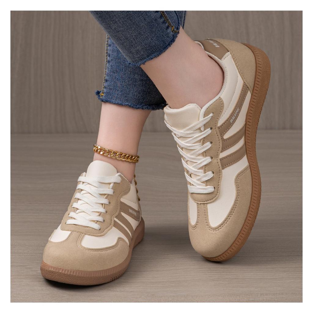 Women's Spring German Trainers, Casual Lightweight Soft Sole Sneakers, Fashion Comfort Women Shoes