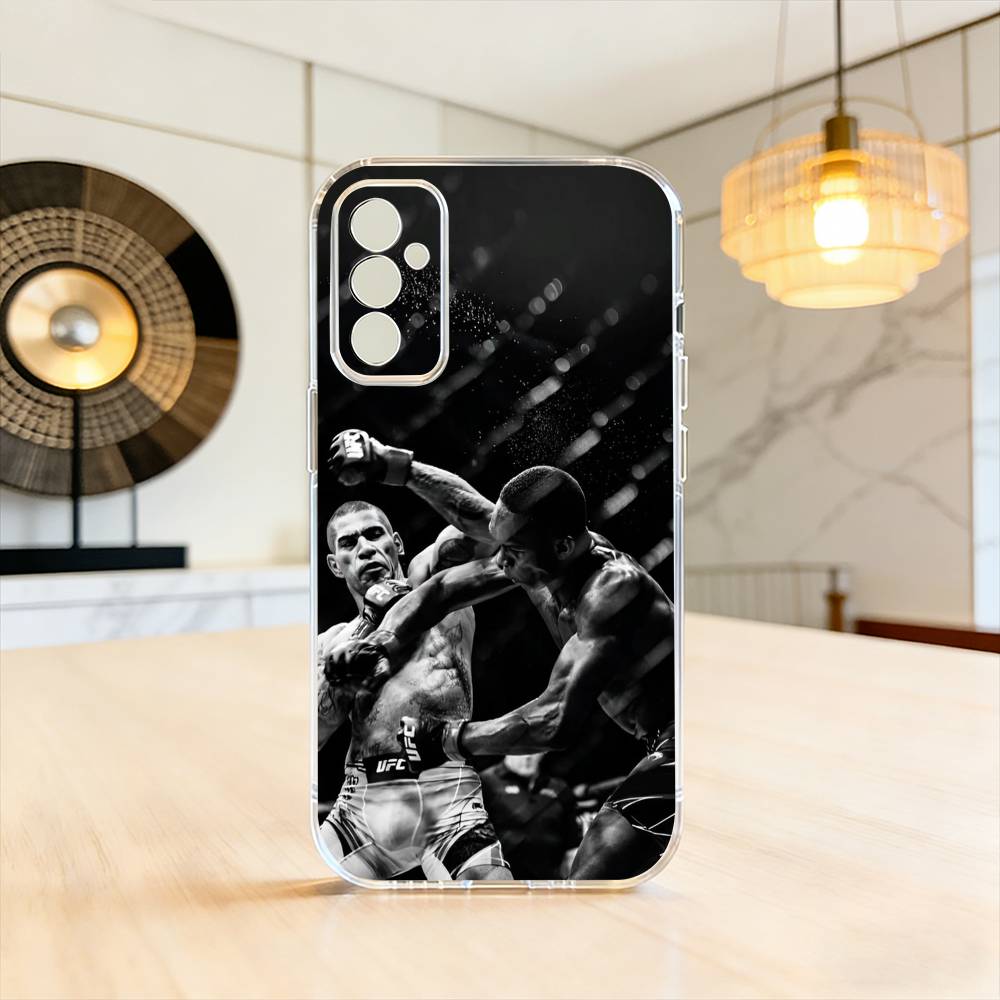 

Pereira-s Alex Fighting Phone Case For SamsungA10,12,20,21S,30,31,40,50,51,52,70,71 Transparent Cover Samsung a70