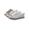 Fashion Shoes for Women Summer Fashion Platform Wedges Comfortable Slip On Slippers Casual Beach Shoes PU Non-slip Sandalias De Mujer