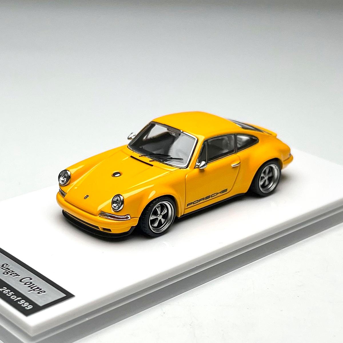 ZM 1:64 Scale Diecast Alloy Porsche 911 Singer Coupe DLS Toys Cars Model Classics Nostalgia Adult Gifts Souvenir Static Display