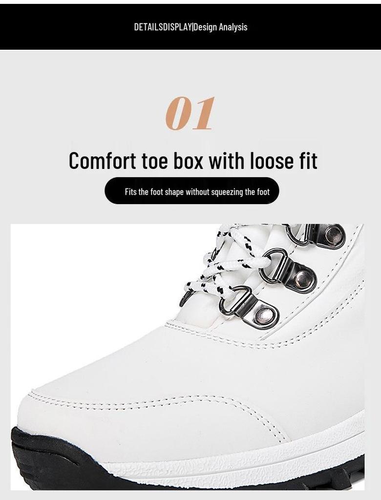 Unisex Thick Plush Winter Snow Boots