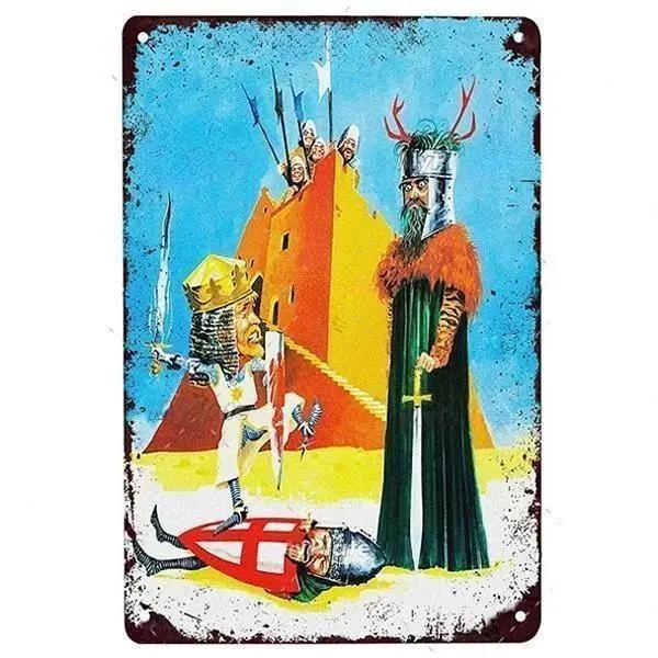 Poster Film Științifico-Fantastic Semn Metalic Placă Vintage Semn din Tinichea Placă Decor de Perete Pentru Bar Club Man Cave Art Pictură Poster Film