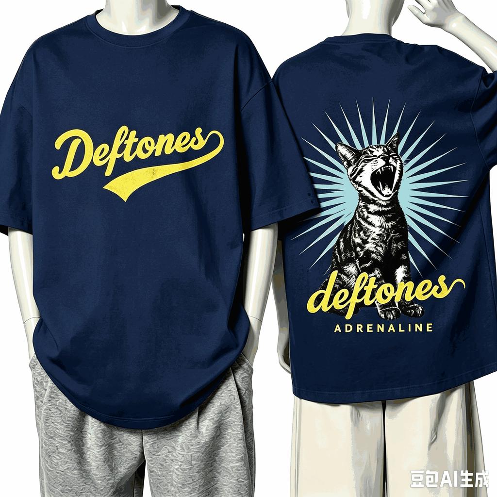 Deftones For Fan Gift Tshirt Unisex Unisex Harajuku Oversized Unisex Short Sleeve Streetwear High Quality Couples Breathable Soft
