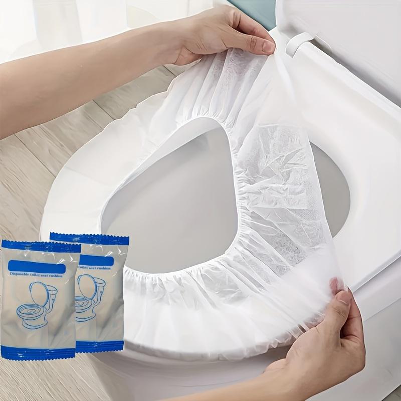 Disposable Toilet Seat Cover, Portable Toilet Seat Cover For Business Travel, Essential Travel Accessories For Airplanes And Camping