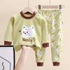Children's Cotton Pajama Set: Boys' Autumn/Winter Underwear, Tops & Trousers