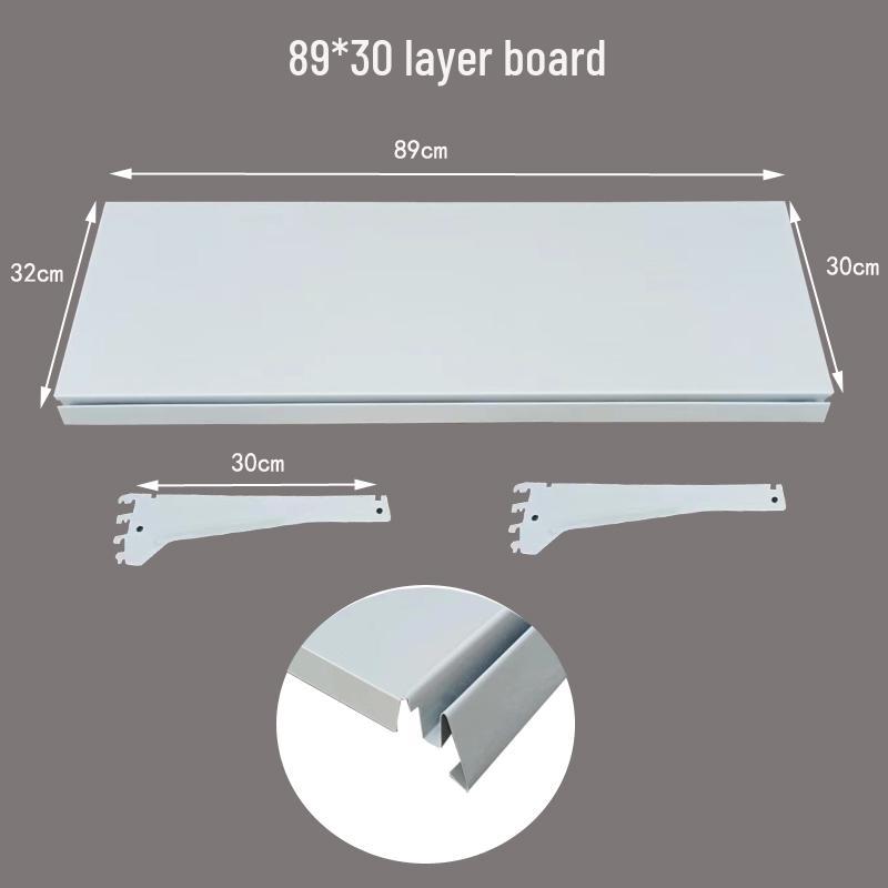 An Chen Supermarket Pegboard Shelf Bracket: Small Supermarket Convenience Store Shelf Support with Price Tag Strip