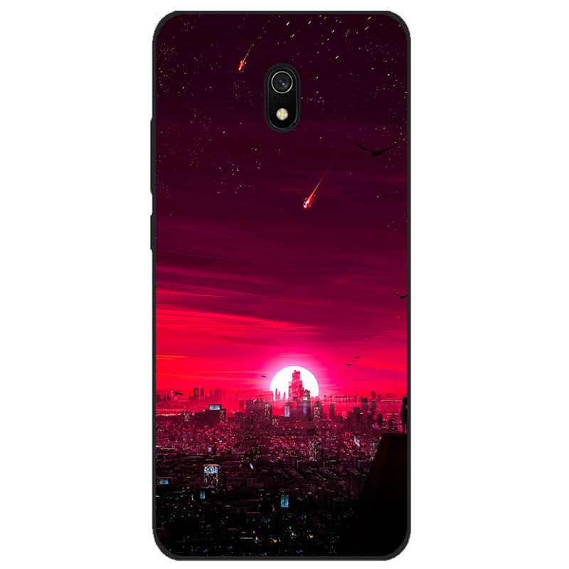 Case for xiaomi redmi 8a cases full protection soft tpu back cover on redmi 8a bumper hongmi 8a phone shell bag coque animal dog