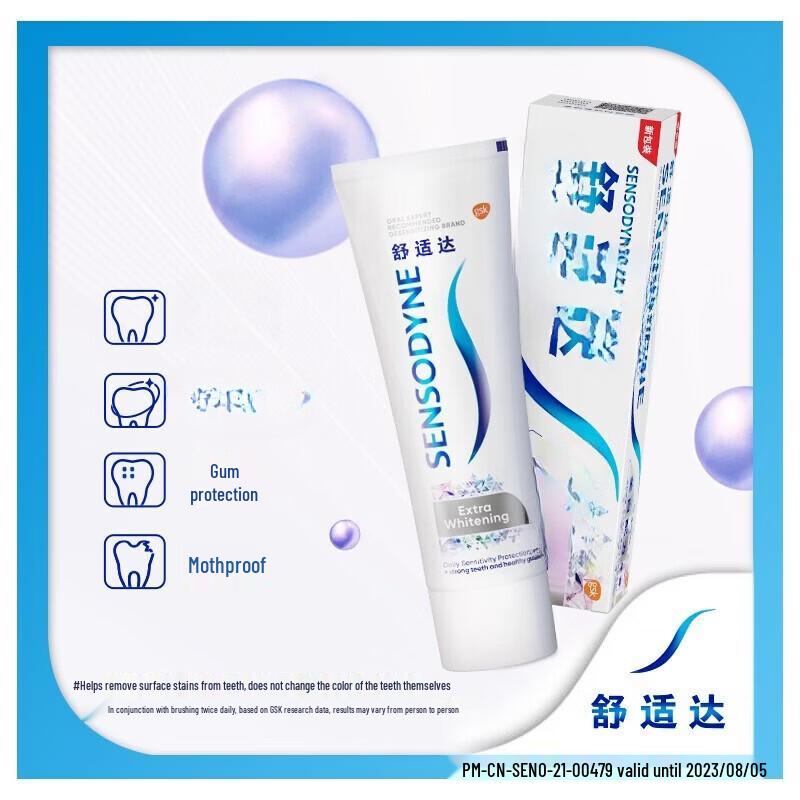 Vaseline Intensive Care Body Lotion & Sensodyne Toothpaste Bundle