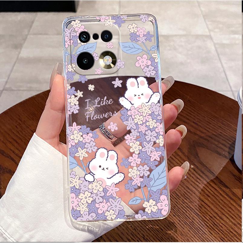 For Realme 16 Pro 5G Case Clear Luxury Cute Love Rabbit Funny TPU Soft Silicone Phone Case For Realme 16Pro Pro+ Plus Back Cover