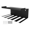 Wall Mount Power Tool Organizer Heavy Duty Tool Organizer Utility Rack with Storage and 5 Drill Storage Slots for