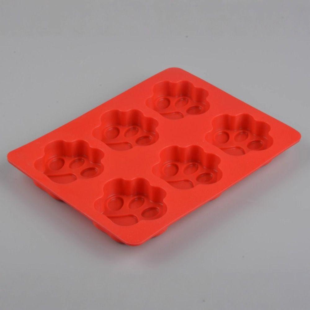 Puppy Dog Paw Silicone Mold Cat Claw Shape Ice Cube Mold DIY Baking Baking Mold  Party Supplies