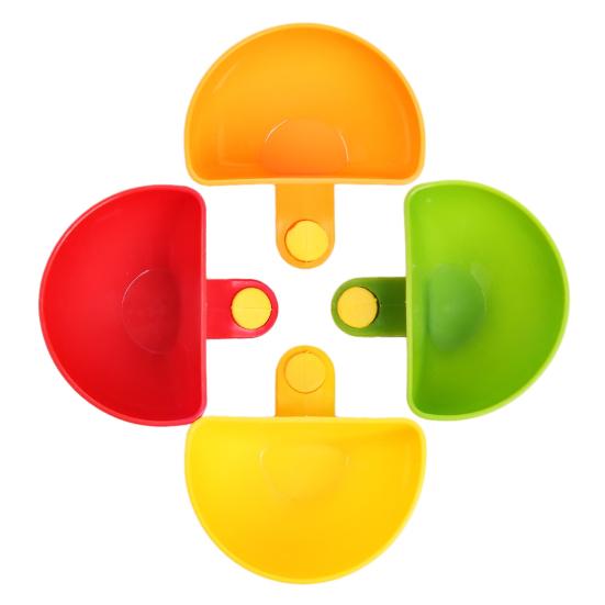 Clip-On Condiment Bowls Silicone Dipping Dishes with Secure Grip Dishwasher Safe Sauce Cups for Ketchup Mustard And Snacks