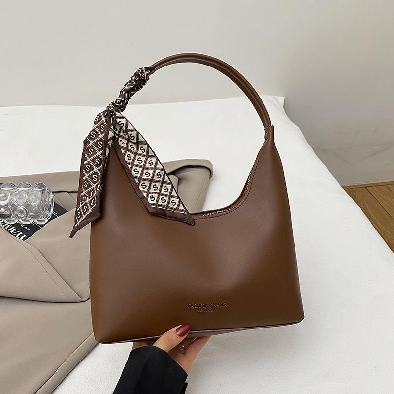 Achseltasche Damen saisonal neu trendig Mode vielseitig Umhängetasche Nische Pendler Handtasche