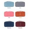 Clothes Storage Box Portable Travel Polyester Underwear Bras Sock Divider Storage Bag Fashion Waterproof Drawer Closet Organizer