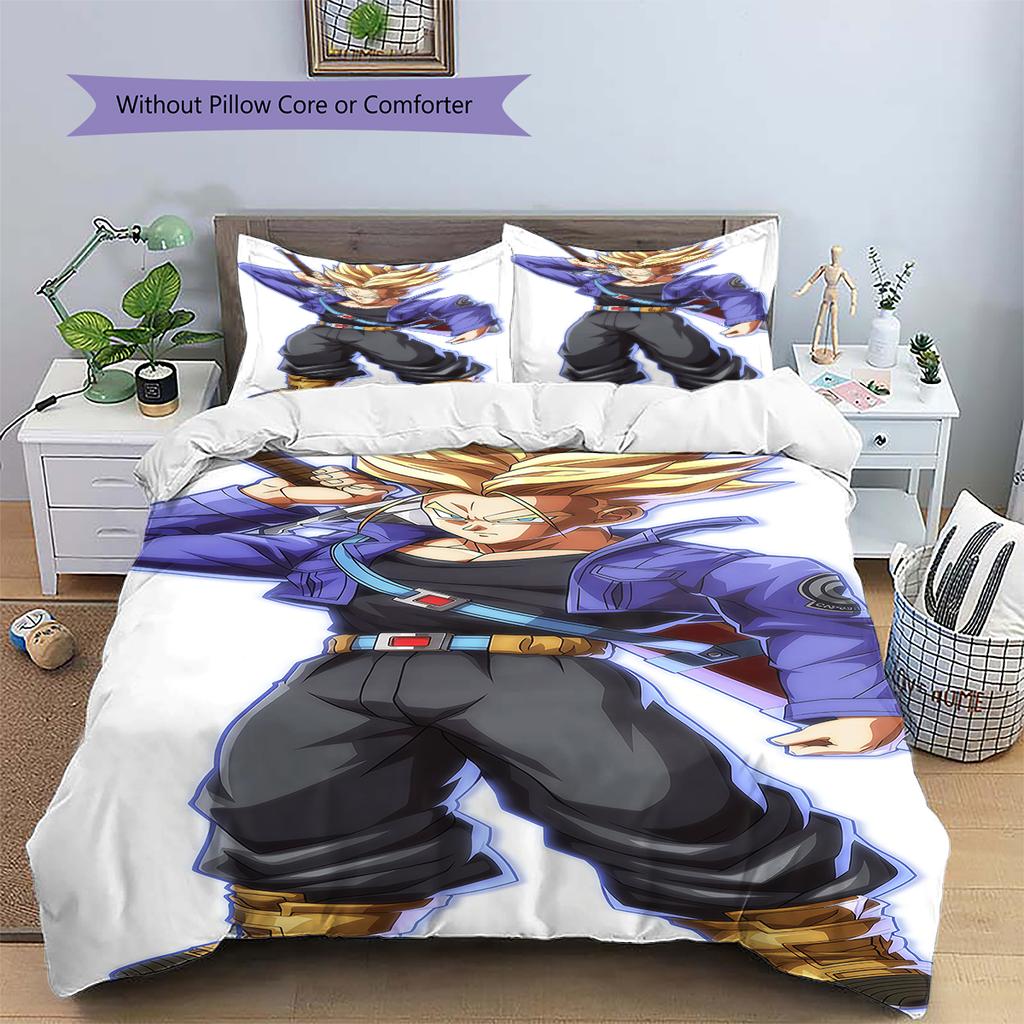 Trunks Pattern Bedding,Quilt Set Quilt Cover Pillowcase Home Birthday Gift (1 * Duvet Cover + 2 * Pillowcase, Without Core)