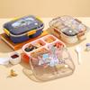 Student Lunch Box, Children's Cartoon Pattern Lunchbox Kids School, Outdoor Bento Box, Instagram Style, Can Be Microwave Heated