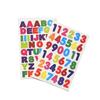 Self-Adhesive English Letter and Number Stickers for Children (0-9, A-Z)
