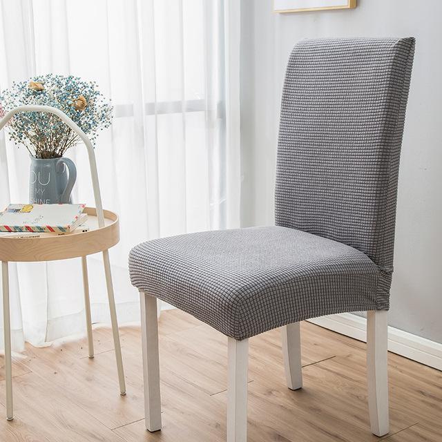 High Elastic Thickened Chair Cover Jacquard Universal Size Most Cheap Chair Covers Seat Slipcovers For Dining Room Home Use Decor