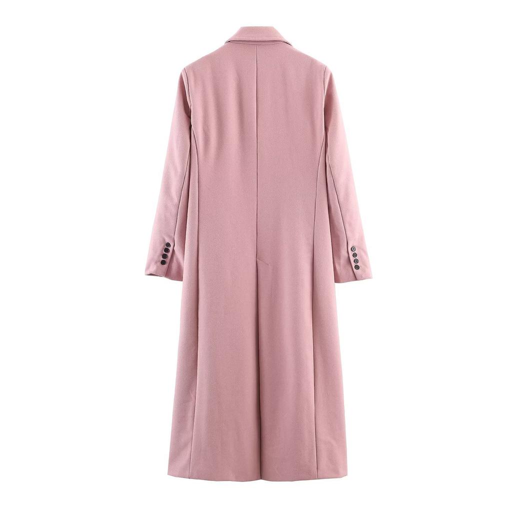 European and American Style, New Women's Clothing, Fashionable and Fashionable 2025 Winter New Product Long Coat Coat
