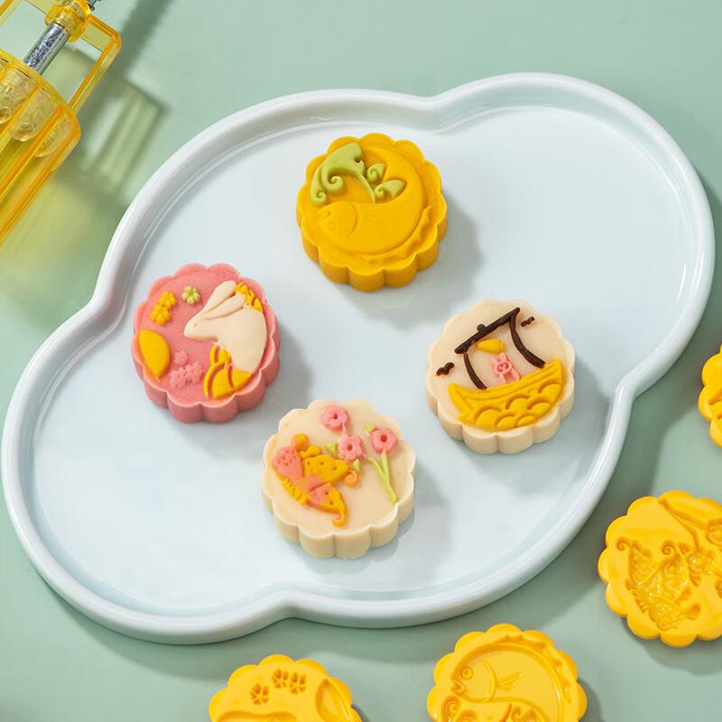 Chinesischer Stil Mondkuchenform-Set für das Mittherbstfest
