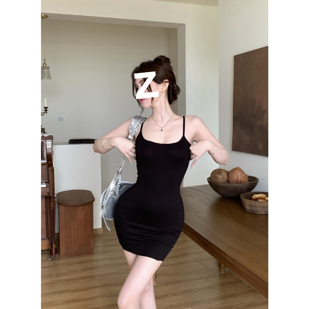 Sweet and Spicy Skirt Waist Sexy Halter Butterfly Suspender Dress Women's Summer Small Temperament Hip-wrapped Short Skirt