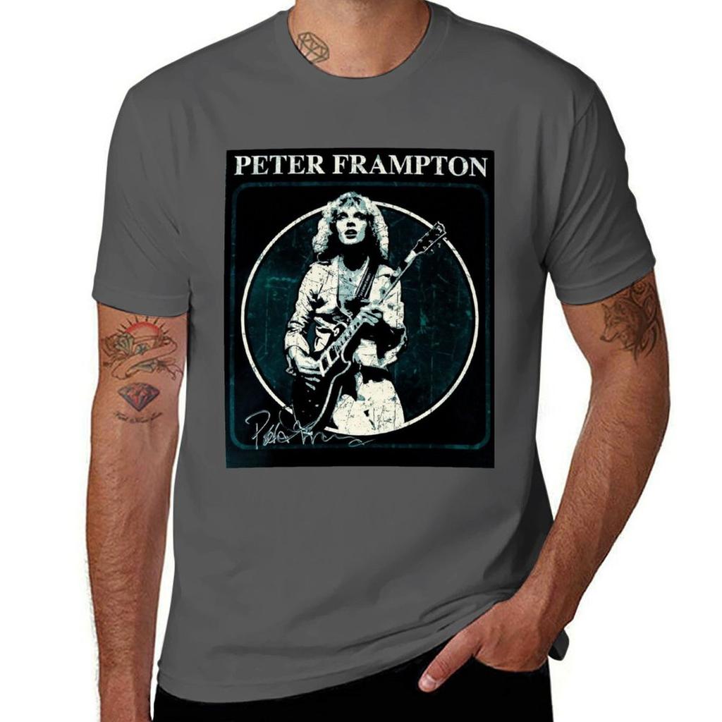 Peter Frampton Tshirt Large Size Short Sleeve Tshirt