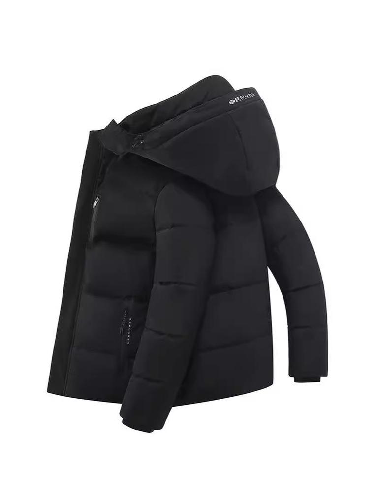 Men's European & American Style Hooded Winter Jacket