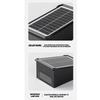 Solar Outdoor Wall Lights, Up & Down Solar Powered Lighting, IP65 Fence Light For Yard/Pool/Porch/Patio/Railing