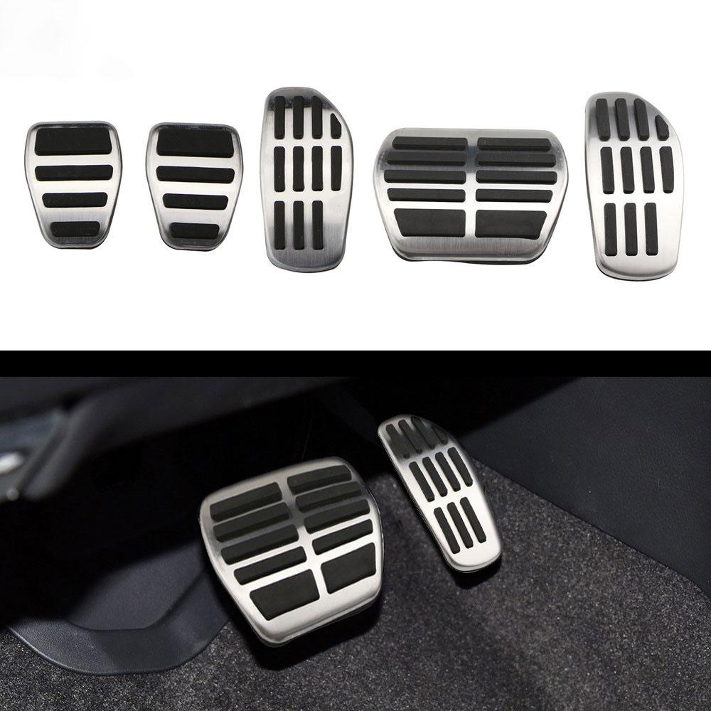 Car Foot Pedals For Nissan Qashqai Accessories Dualis Rogue Sport J10 J11 2006~2021 Stainless Accelerator Brake Pedal Cover Part