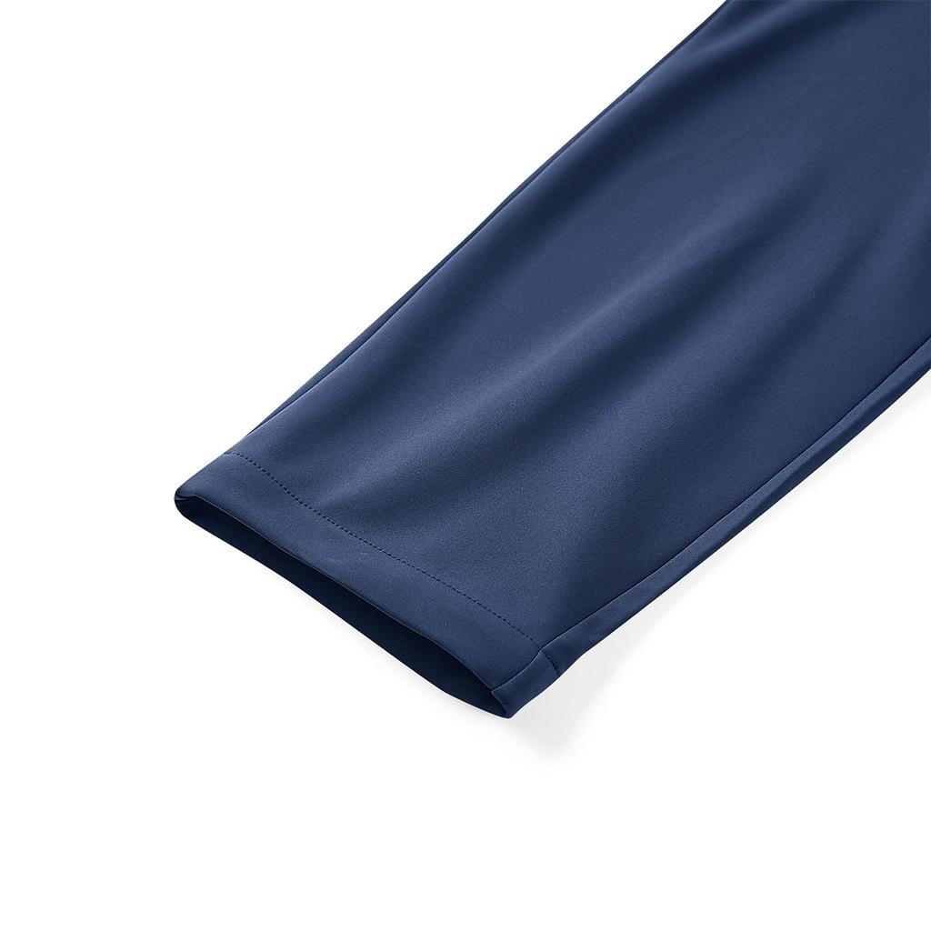 Skechers Serie Sportiva Base Pantaloni Jogging Comodi Elasticizzati Vita Media Lavorati a Maglia Uomo pantaloni Blu Navy P424M125-002Z