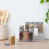 3Tier Spice Rack Organizer Clear Storage Shelf for Kitchen Bathroom Bedroom and Office Home Storage and Organization