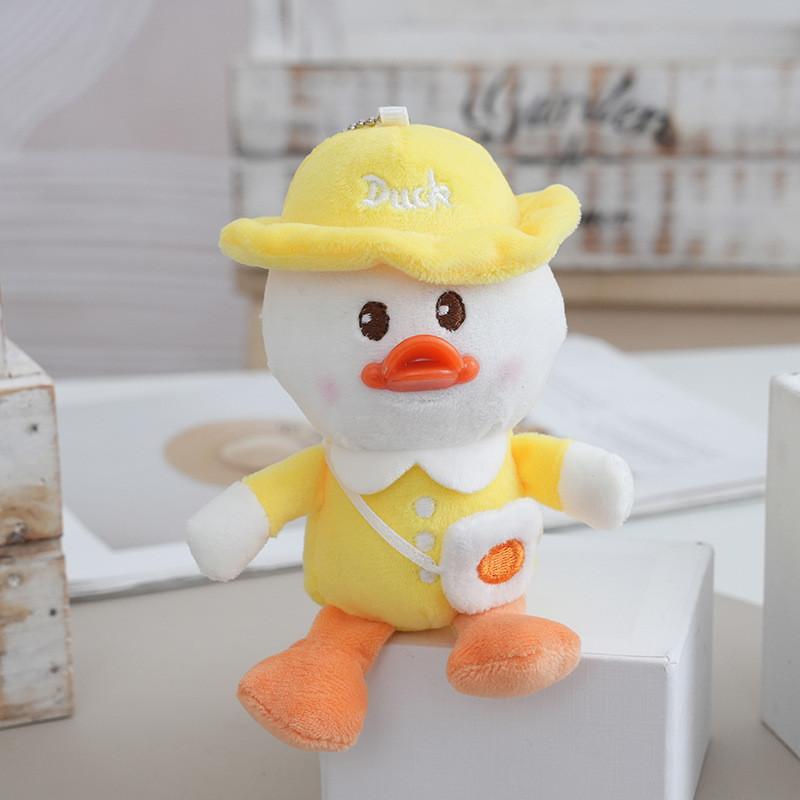 Plush Duck Keychain With Hat For Kids And Adults Perfect Gift Accessory
