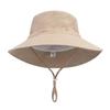 Summer big brim sun hat for child soft breathable basin cap for boys and girls outdoor bucket hat hat Fishing/Beach/Summer UV