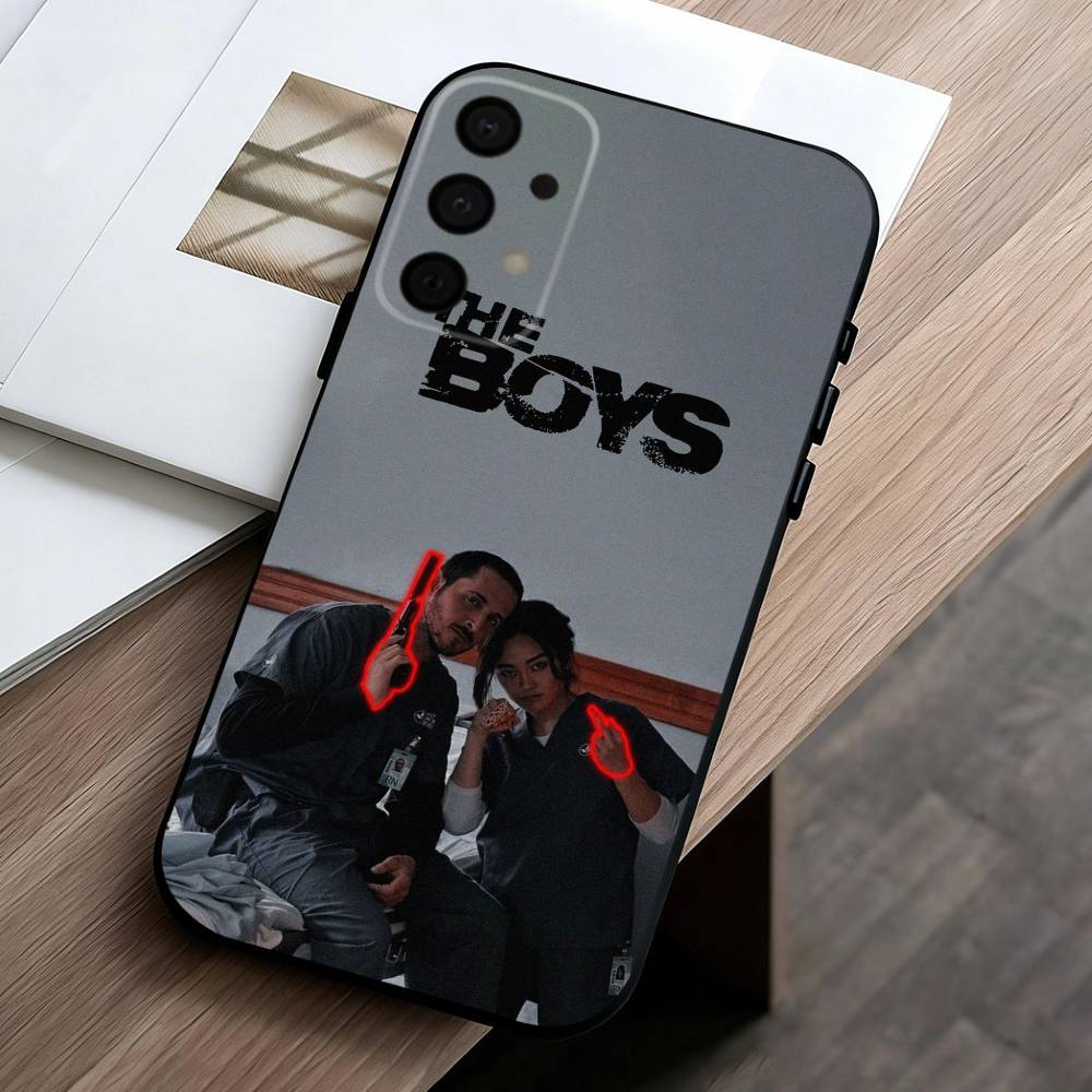 The B-Boys-S TV Show   Phone Case For Samsung Galaxy A73,A72,A71,A70,A53,A52,A51,Soft Silicone Black Cover