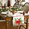 Christmas Tablecloth, Tablecloth, Holiday Party, Dining Table, Restaurant, Living Room Decoration, Banner
