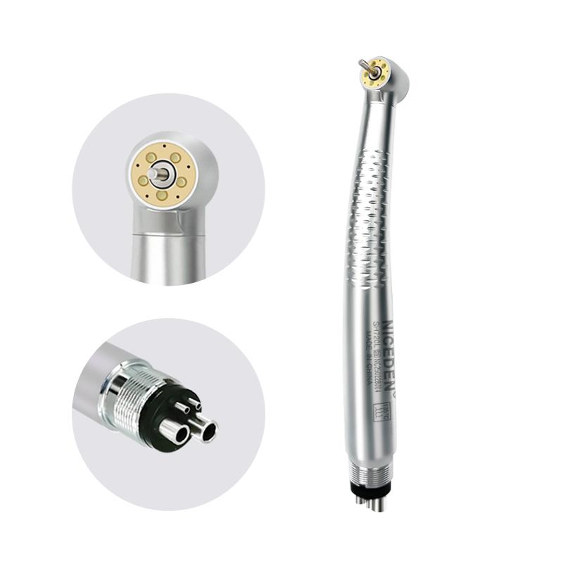 5 Lumières LED Cartouche Style Dentaire 5 Sprays d'Eau Haute Vitesse Pour Pièce à Main 2/4 Trous Matériel Dentaire