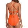 One-piece SSwimsuit for Women, European and American Backless Splicing Sexy Bikini Swimsuit