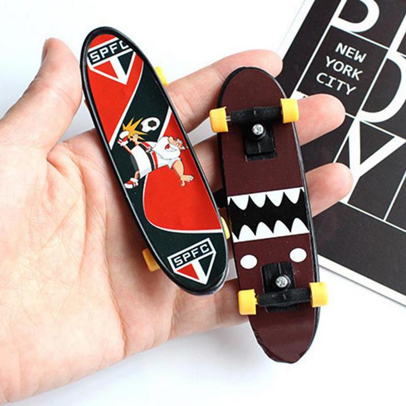 Plastový Mini Skate Prstový Skateboarding Fingerboard Novinka Hračky Pro Kluky Dárky