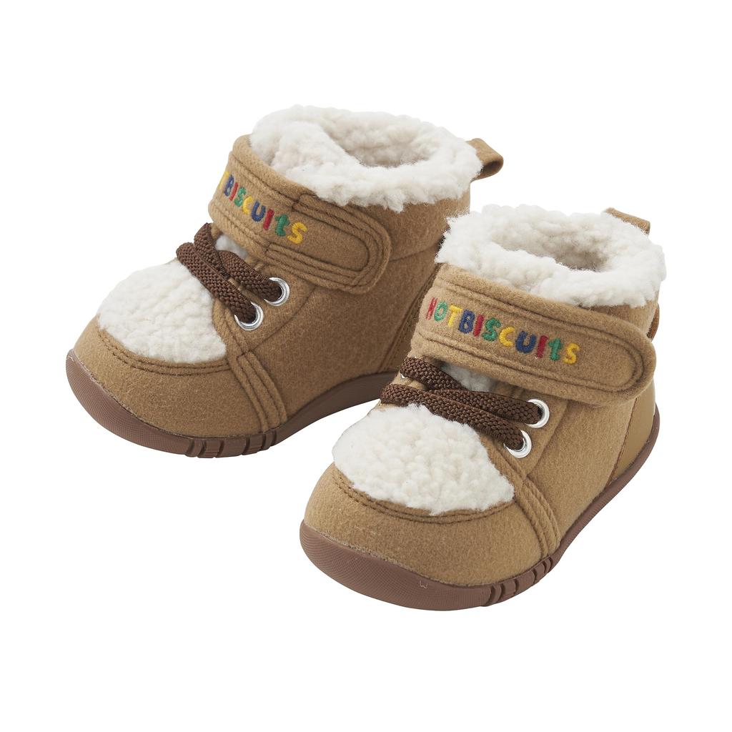 MIKIHOUSE HOT BISCUITS Baby Shoes, Boys and Girls, Beige, Size 13cm, 73-9306-495