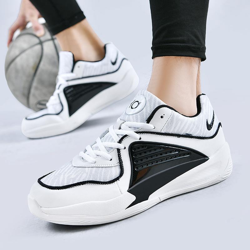 Practical basketball shoes spring new primary and secondary school students basketball shoes platform professional sports shoes large size friction
