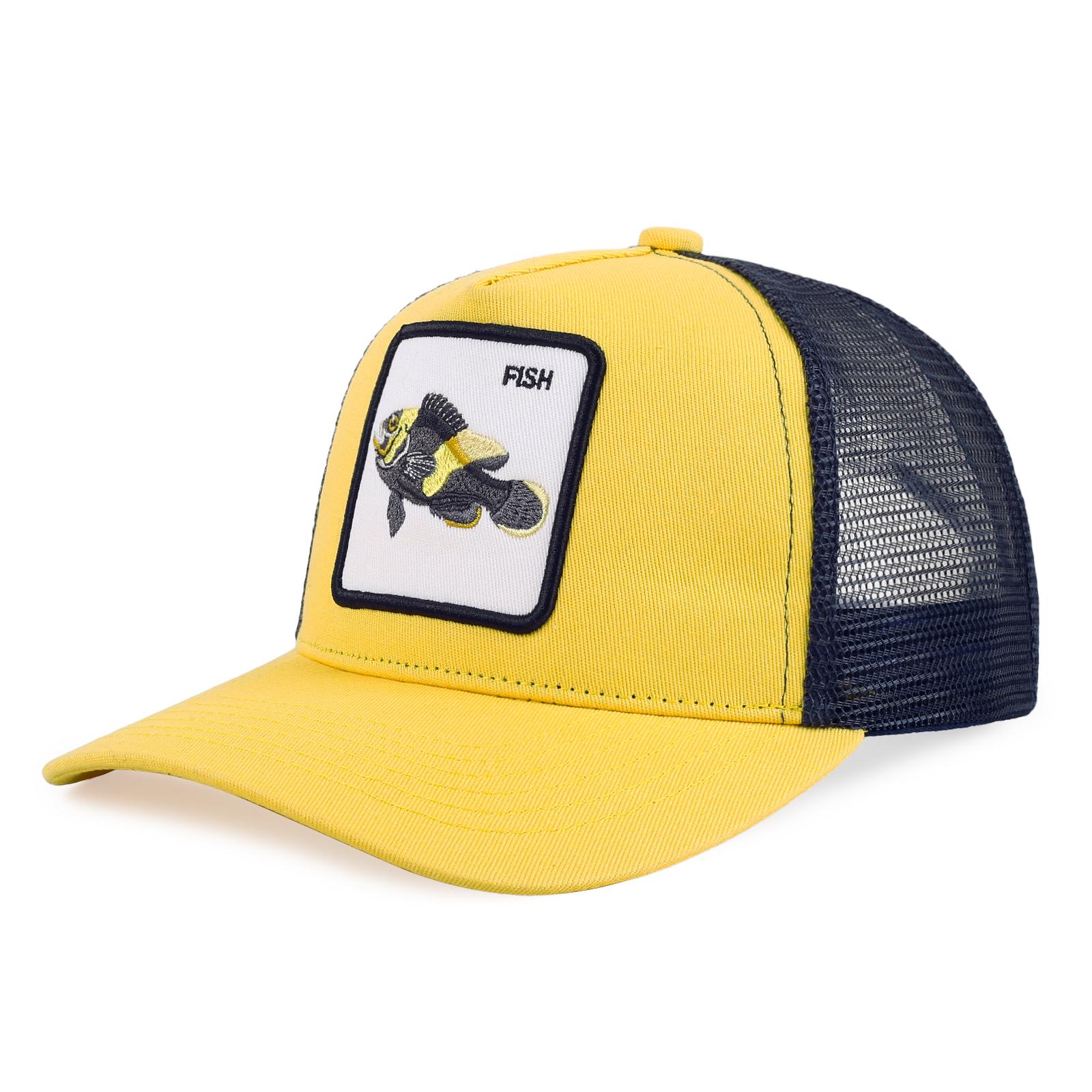 

Модні тварини Мультяшна вишивка Бейсболки Чоловіки та жінки Snapback Хіп-хоп Кепка Літня Дихаюча Сітка Активний відпочинок Сонце Кепка Gorras Adjustable